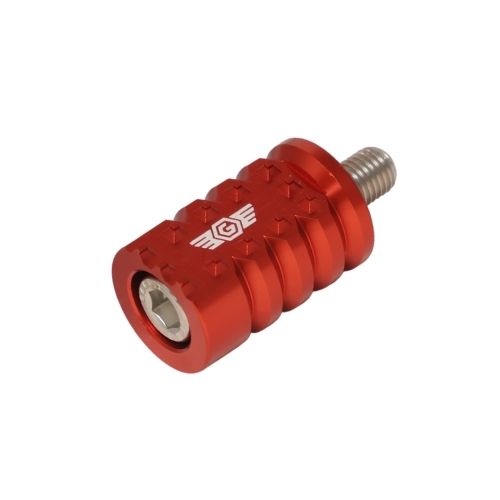 OG Shorty Gripper red motorcycle shifter peg