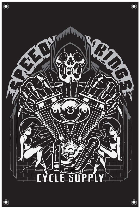 REAPER GARAGE BANNER