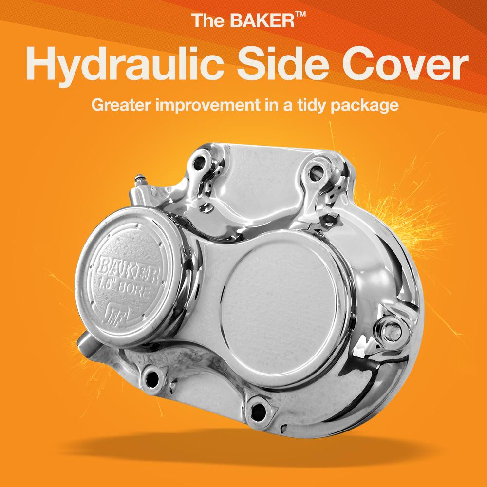 BAKER DRIVETRAIN - HYDRAULIC SIDE COVER | SPEED-KINGS CYCLE