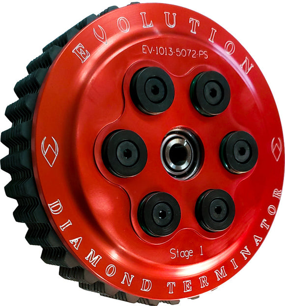 EVOLUTION INDUSTRIES - DIAMOND TERMINATOR STAGE-1 CLUTCH KITS - '36 to PRESENT BIG TWIN, XL, & BUELL