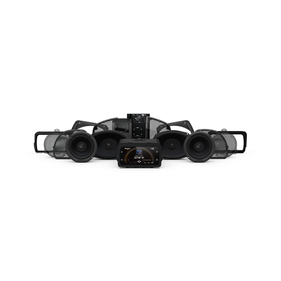 ROCKFORD FOSGATE 2014+ HARLEY-DAVIDSON STREET GLIDE/ROAD GLIDE PMX STAGE-2 COMPLETE KIT