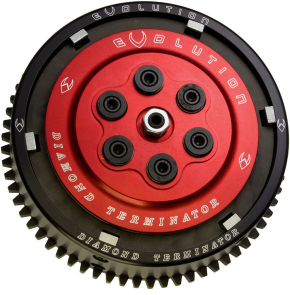 EVOLUTION INDUSTRIES - COMPLETE CLUTCH BASKET ASSEMBLIES ( EARLY MODELS)