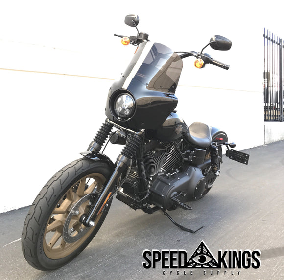 FXDLS Handle Bar Replacement Kit - BLACK