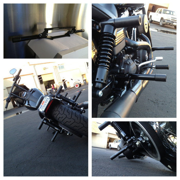 BUNG KING PASSENGER PEG CRASH BAR 06+ DYNA
