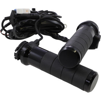 KOSO - TITAN-X HEATED GRIPS - BLACK