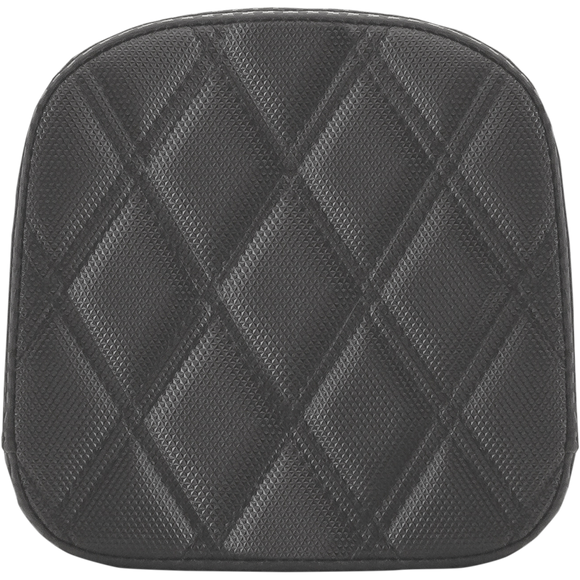 Saddlemen Sissy Bar Pad Lattice Stitched Black Universal