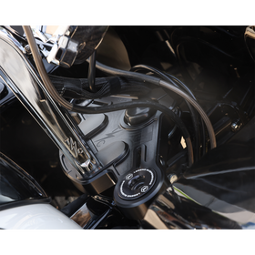 Thrashin Supply Co. black Road Glide top triple tree TSC-2912-1 for 2015-2023 Harley-Davidson Road Glide FLTRX FLTRXS FLTRK