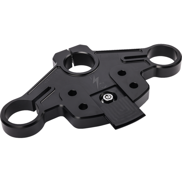 Thrashin Supply Co. black Road Glide top triple tree TSC-2912-1 for 2015-2023 Harley-Davidson Road Glide FLTRX FLTRXS FLTRK