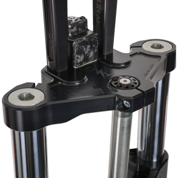 Thrashin Supply Co. top and bottom triple tree for 2024-2025 Harley-Davidson FLTRX Road Glide