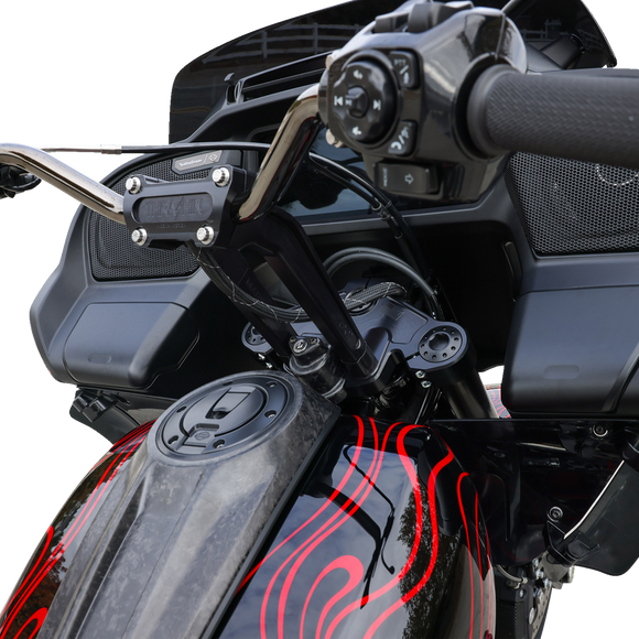 Thrashin Supply Co. top and bottom triple tree for 2024-2025 Harley-Davidson FLTRX Road Glide