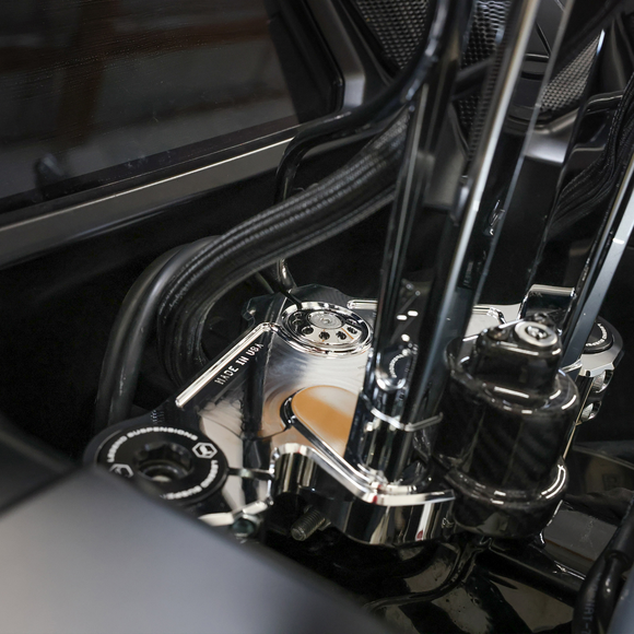 Thrashin Supply Co. top and bottom triple tree for 2024-2025 Harley-Davidson FLTRX Road Glide