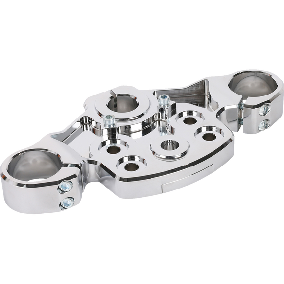 Thrashin Supply Co. top and bottom triple tree for 2024-2025 Harley-Davidson FLTRX Road Glide