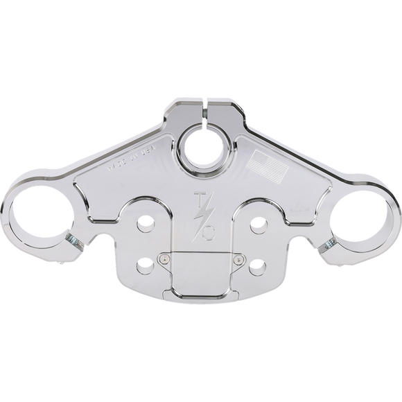 Thrashin Supply Co. top and bottom triple tree for 2024-2025 Harley-Davidson FLTRX Road Glide