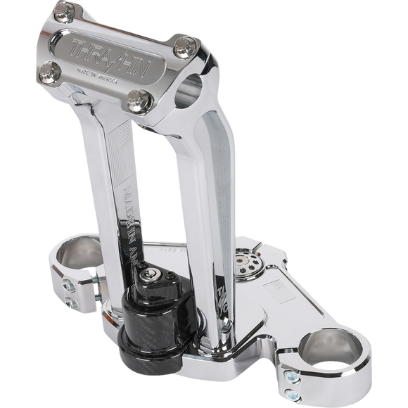 Thrashin Supply Co. top and bottom triple tree for 2024-2025 Harley-Davidson FLTRX Road Glide