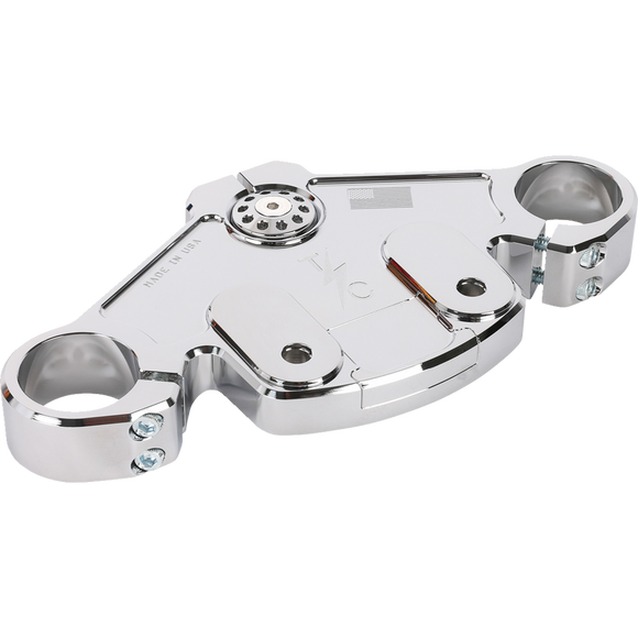 Thrashin Supply Co. top and bottom triple tree for 2024-2025 Harley-Davidson FLTRX Road Glide