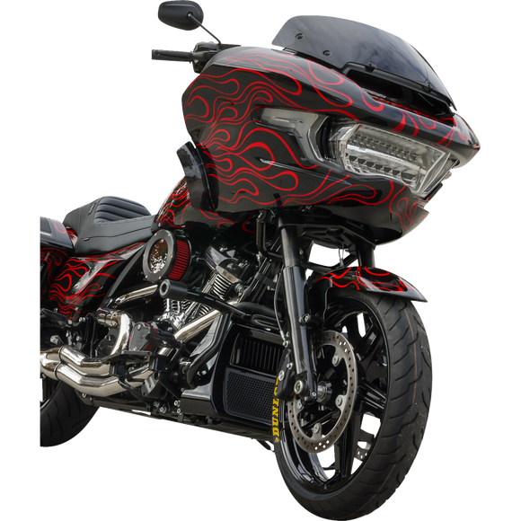 Thrashin Supply Co. top and bottom triple tree for 2024-2025 Harley-Davidson FLTRX Road Glide