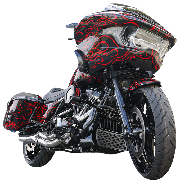 Thrashin Supply Co. top and bottom triple tree for 2024-2025 Harley-Davidson FLTRX Road Glide