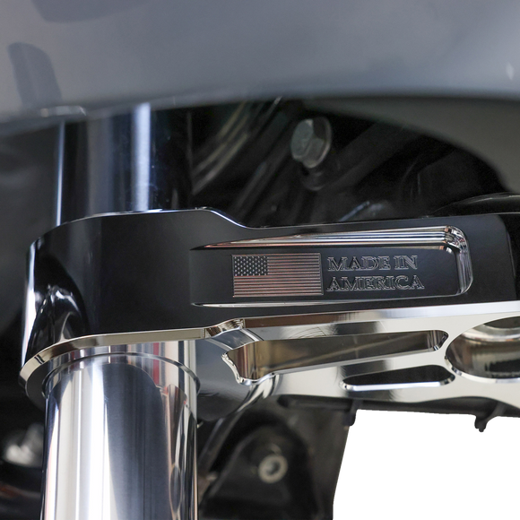 Thrashin Supply Co. top and bottom triple tree for 2024-2025 Harley-Davidson FLTRX Road Glide