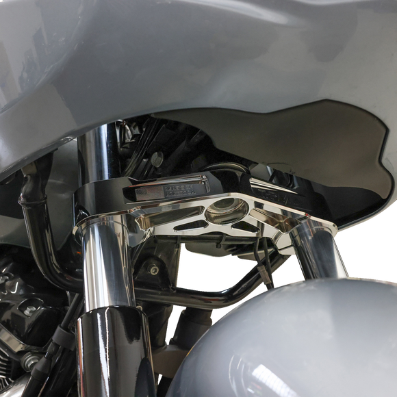 Thrashin Supply Co. top and bottom triple tree for 2024-2025 Harley-Davidson FLTRX Road Glide