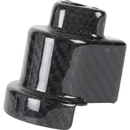 Thrashin Supply Co. Cover Steering Lock Gloss Weave Carbon Fiber
