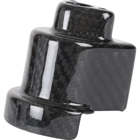 Thrashin Supply Co. Cover Steering Lock Gloss Weave Carbon Fiber