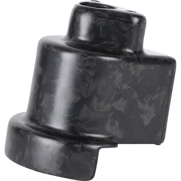 Thrashin Supply Co. Cover Steering Lock Matte Forged Carbon Fiber