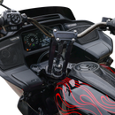 Thrashin Supply Co. Cover Steering Lock Matte Forged Carbon Fiber