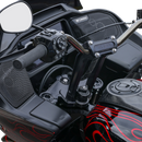 Thrashin Supply Co. Cover Steering Lock Matte Forged Carbon Fiber