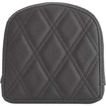 Saddlemen Sissy Bar Pad Lattice Stitched Black Universal