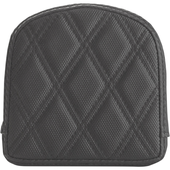 Saddlemen Sissy Bar Pad Lattice Stitched Black Universal