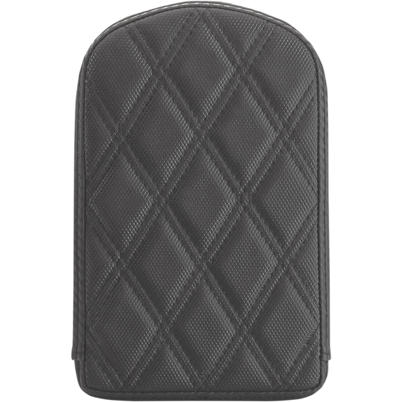 Saddlemen Sissy Bar Pad Lattice Stitched Black Universal