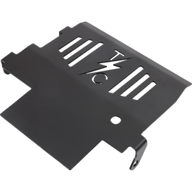 Thrashin Supply Co. black aluminum skid plate for 2024-2025 Harley-Davidson Touring Road Glide Street Glide
