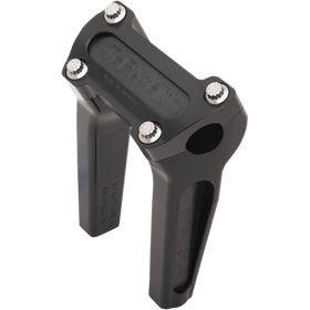 Thrashin Supply Co. straight handlebar risers for Harley-Davidson Softail Touring Dyna Sportster FXR models