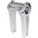 Thrashin Supply Co. straight handlebar risers for Harley-Davidson Softail Touring Dyna Sportster FXR models
