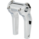 Thrashin Supply Co. pullback handlebar risers for Harley-Davidson Softail Touring Dyna Sportster – multiple heights and finishes