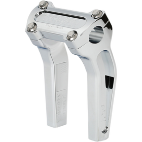 Thrashin Supply Co. pullback handlebar risers for Harley-Davidson Softail Touring Dyna Sportster – multiple heights and finishes