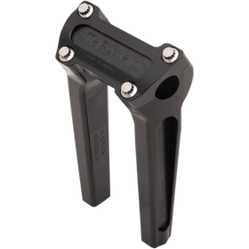 Thrashin Supply Co. straight handlebar risers for Harley-Davidson Softail Touring Dyna Sportster FXR models
