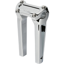 Thrashin Supply Co. straight handlebar risers for Harley-Davidson Softail Touring Dyna Sportster FXR models