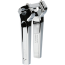 Thrashin Supply Co. straight handlebar risers for Harley-Davidson Softail Touring Dyna Sportster FXR models