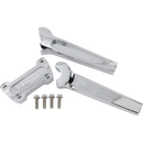 Thrashin Supply Co. straight handlebar risers for Harley-Davidson Softail Touring Dyna Sportster FXR models