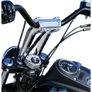 Thrashin Supply Co. pullback handlebar risers for Harley-Davidson Softail Touring Dyna Sportster – multiple heights and finishes