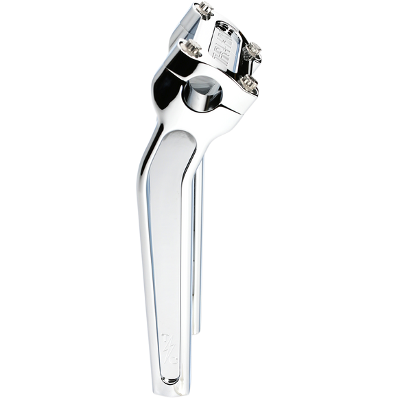 Thrashin Supply Co. pullback handlebar risers for Harley-Davidson Softail Touring Dyna Sportster – multiple heights and finishes