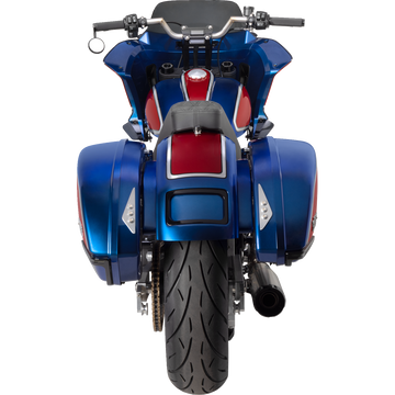 Thrashin Supply Co. Handlebar Risers Staight Gauge Cutout M8 Softail