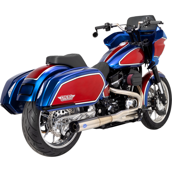 Thrashin Supply Co. Handlebar Risers Staight Gauge Cutout M8 Softail