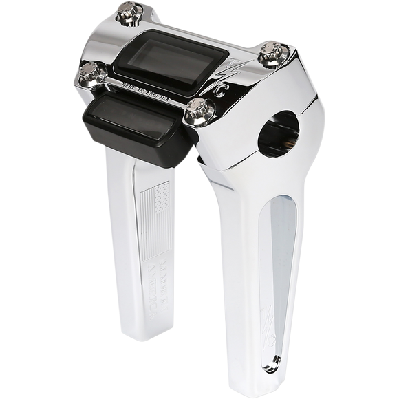 Thrashin Supply Co. Handlebar Risers Staight Gauge Cutout M8 Softail