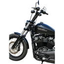 Thrashin Supply Co. Handlebar Risers Staight Gauge Cutout M8 Softail