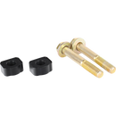 Thrashin Supply 1/2 inch black billet aluminum riser extensions TSC-9800-1 for OG Risers