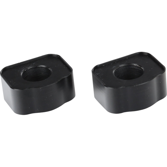 Thrashin Supply 1/2 inch black billet aluminum riser extensions TSC-9800-1 for OG Risers
