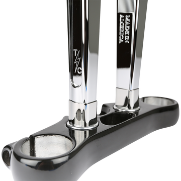 Thrashin Supply Co. Riser Extensions 1" Chrome