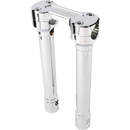 Thrashin Supply Co. Hole Shot billet aluminum handlebar risers for Harley-Davidson Touring, Softail, and Dyna models